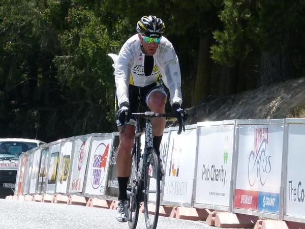 SUBWAY&#174; Pro Cycling's Paul Odlin retained a position inside the top 10 and Nick Lovegrove (pictured) experienced time as Tour leader on the road for the second time, at today's Powernet Tour of Southland.